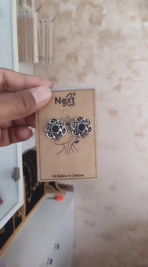 Oxidised Beautiful Earrings