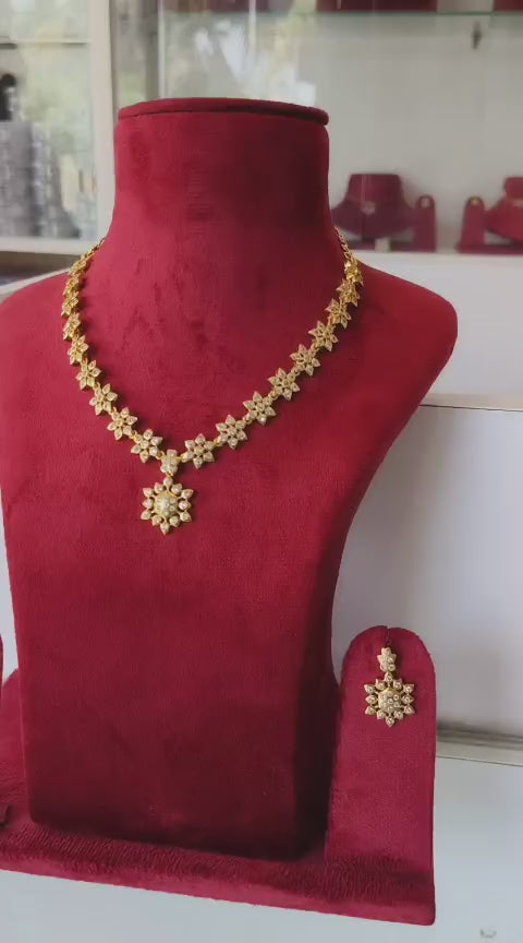 American Diamond CZ Necklace