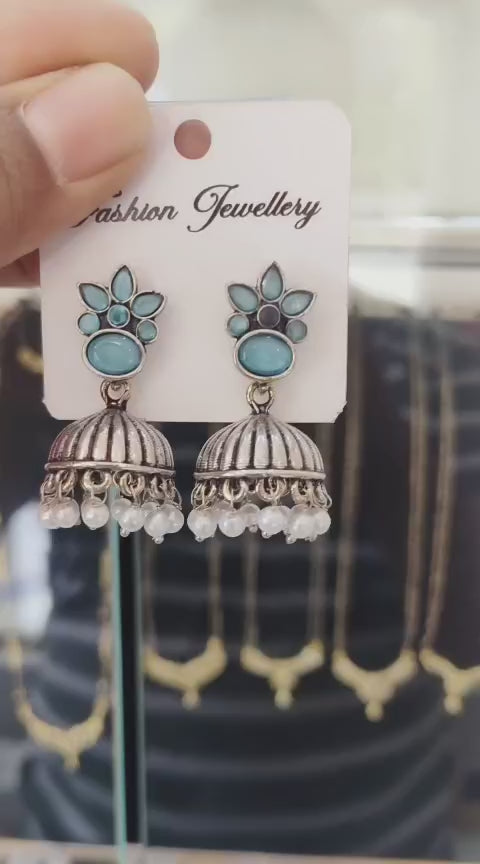 Oxidized Silver Jumkha