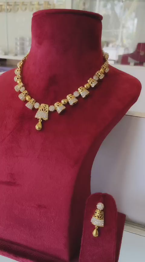 Evening Charm Diamond Collection CZ Necklace